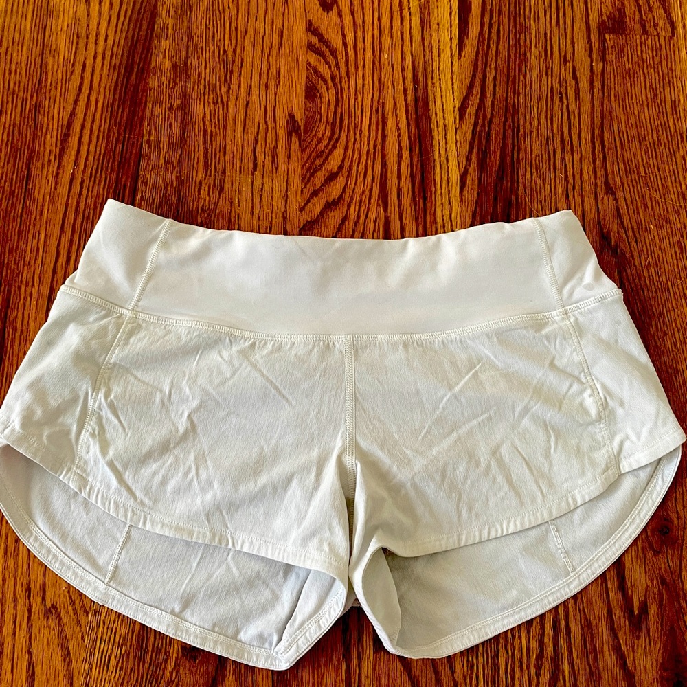 Size 2 Lululemon Speed-Up shorts